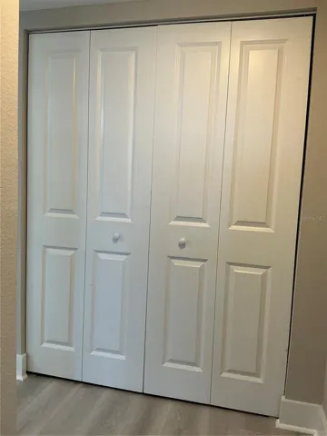 Laundry closet