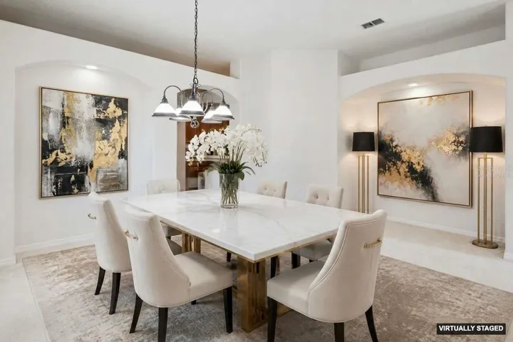 *Virtually staged* Dining room