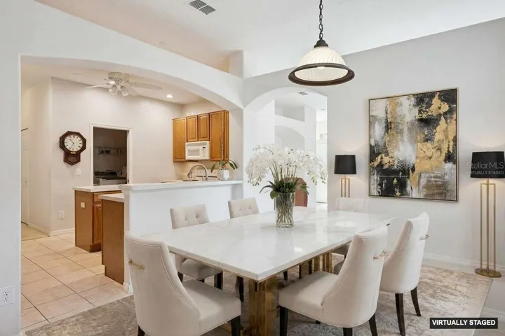 *Virtually staged* Dining room
