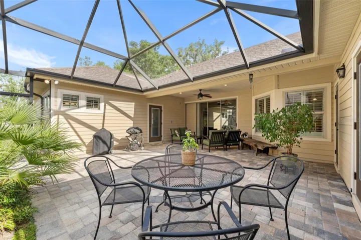 Screened in Courtyard