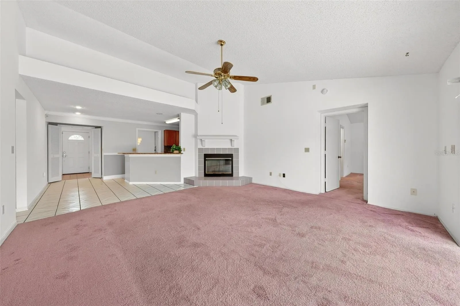 Family Room looking towards front door