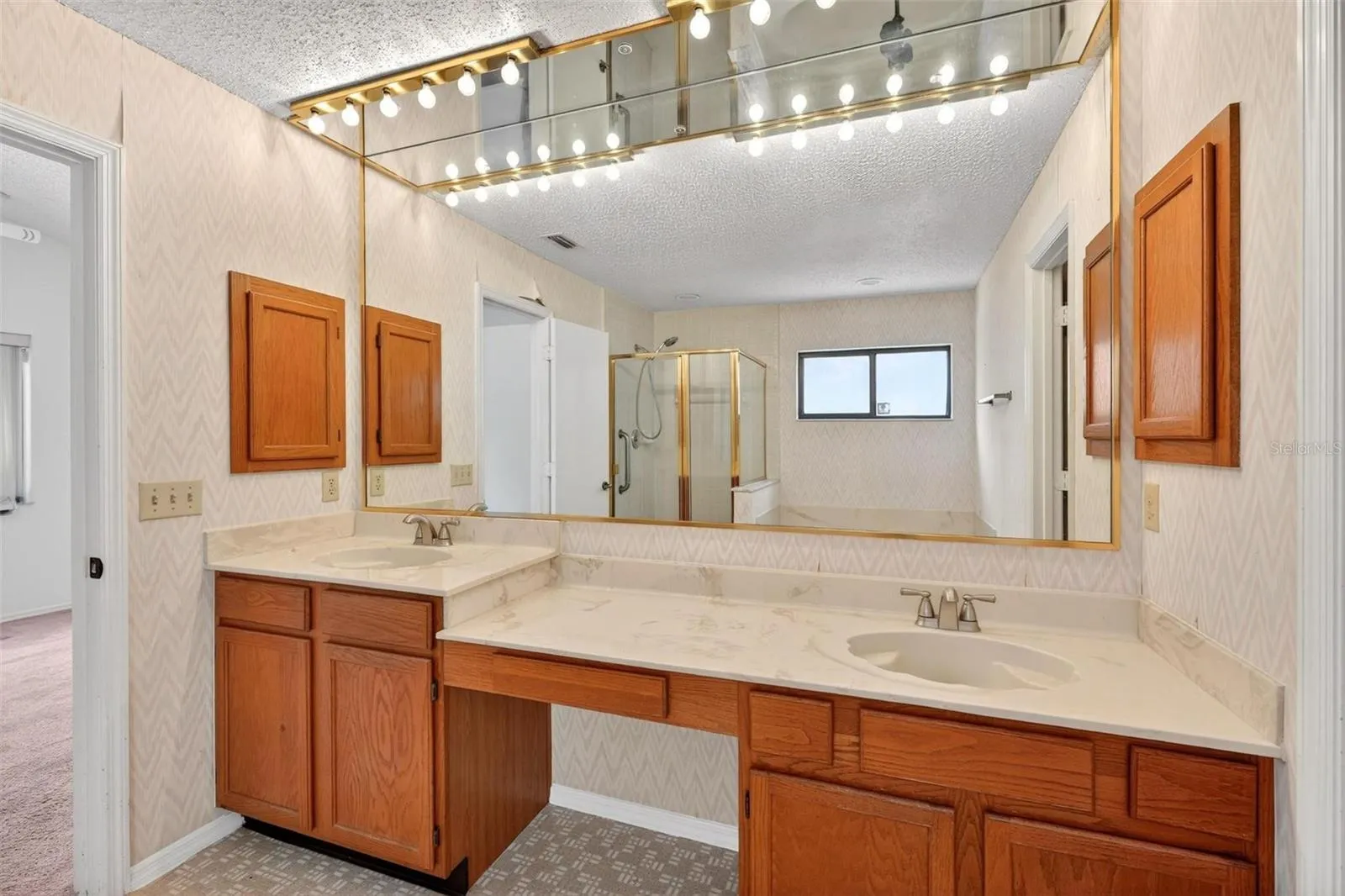 Primary Bathroom with Dual Sinks