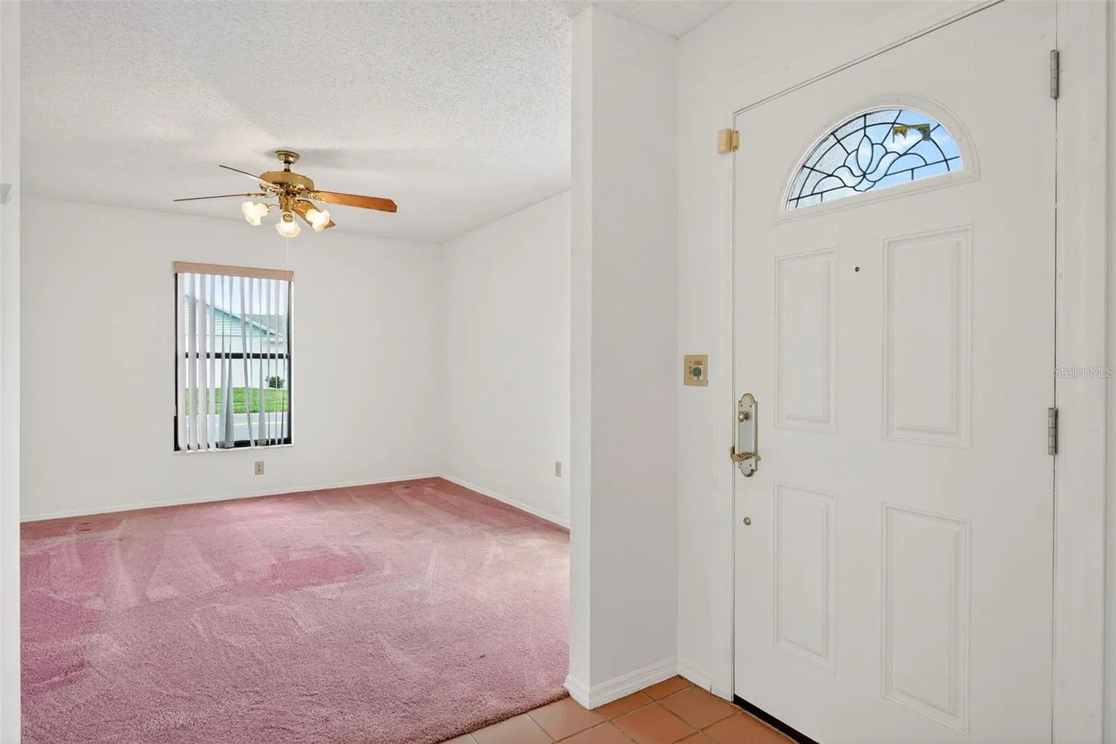 Foyer and Living Room View