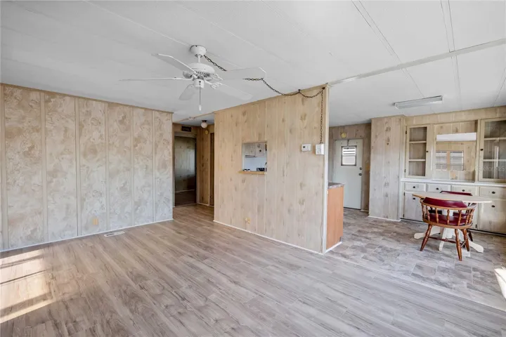Open concept home.
