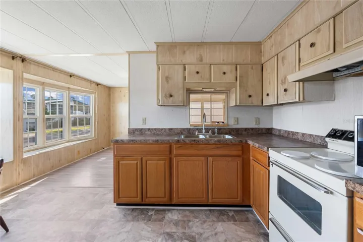 Updated kitchen.