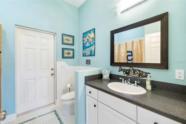 First floor guest bathroom