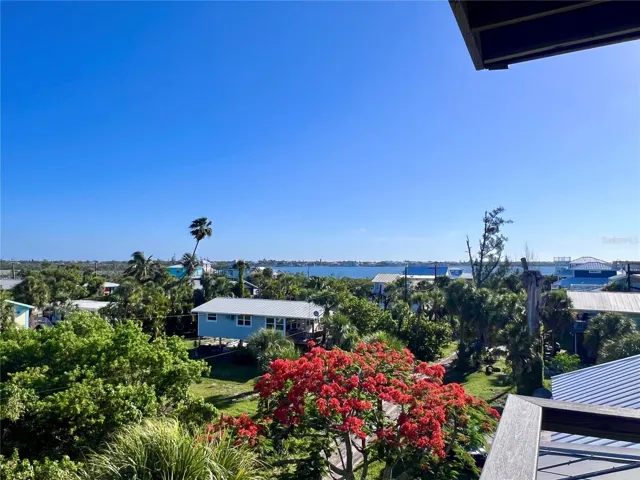 View to the bay from private balcony