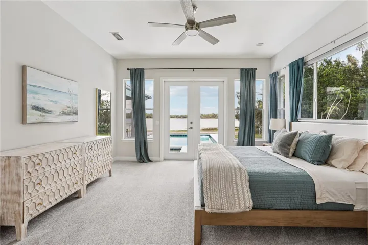 Primary Suite - Wake up to Lake Calm Everyday