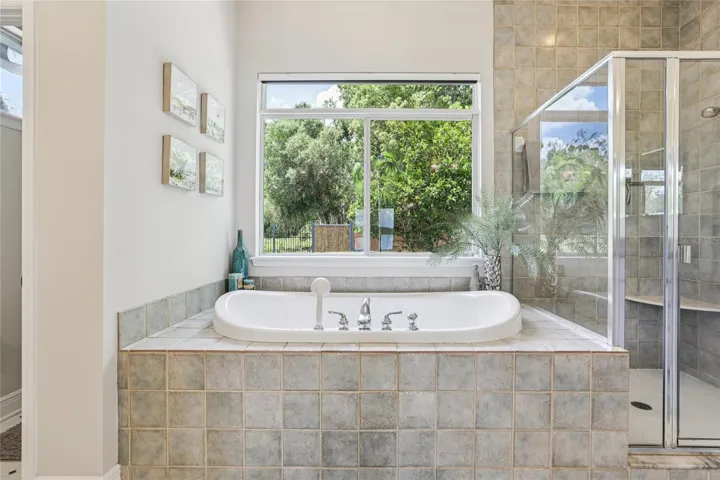 Primary Bath with Jetted Tub