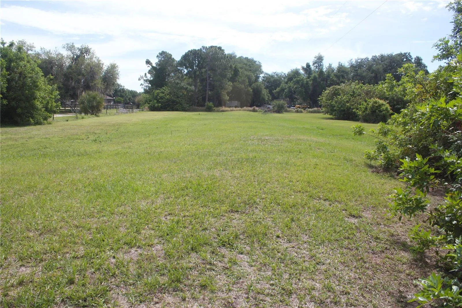 Back of property