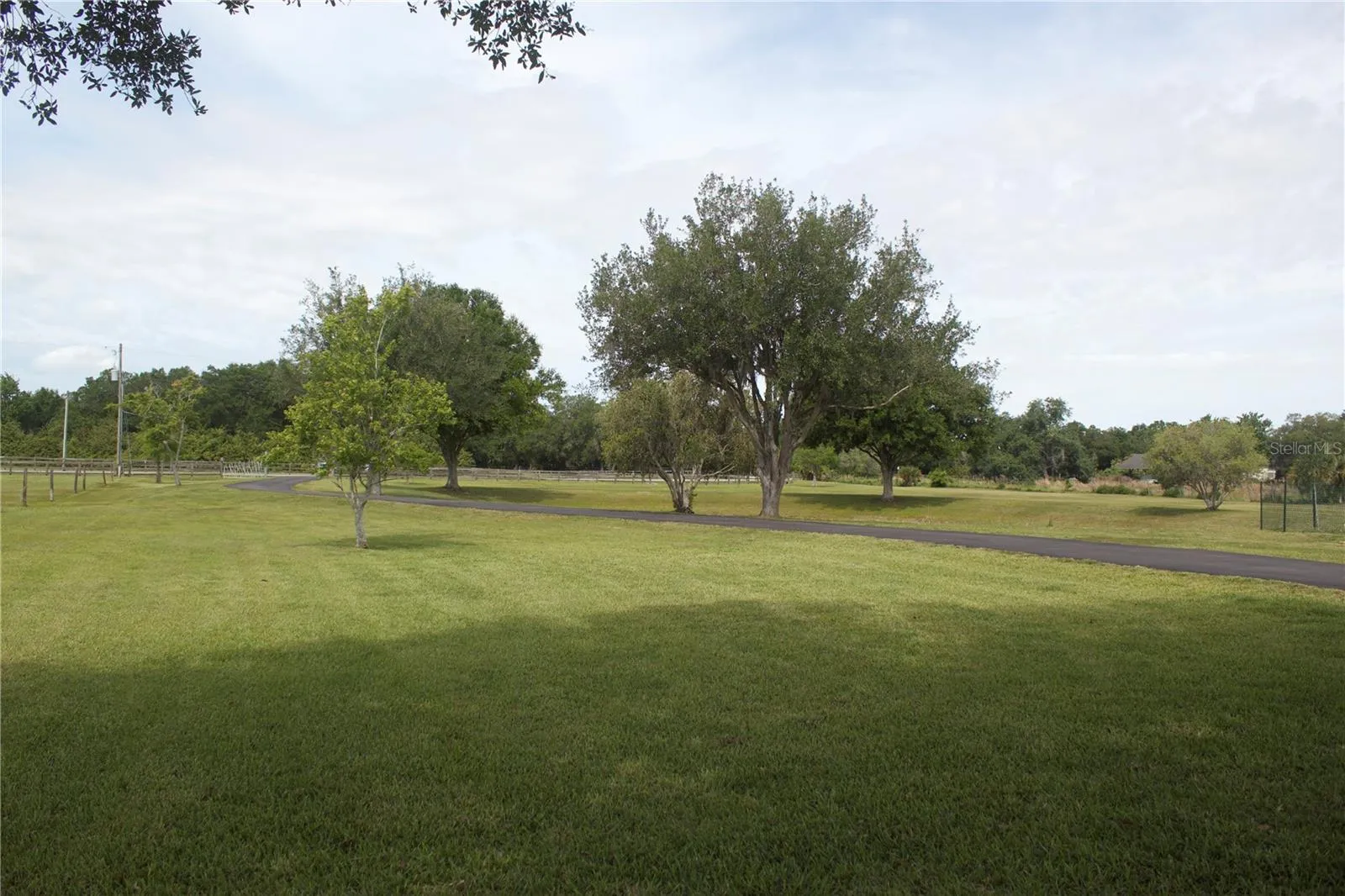 front of property