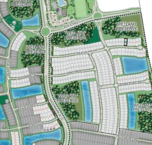 5461 Isla Saona Drive Site Map