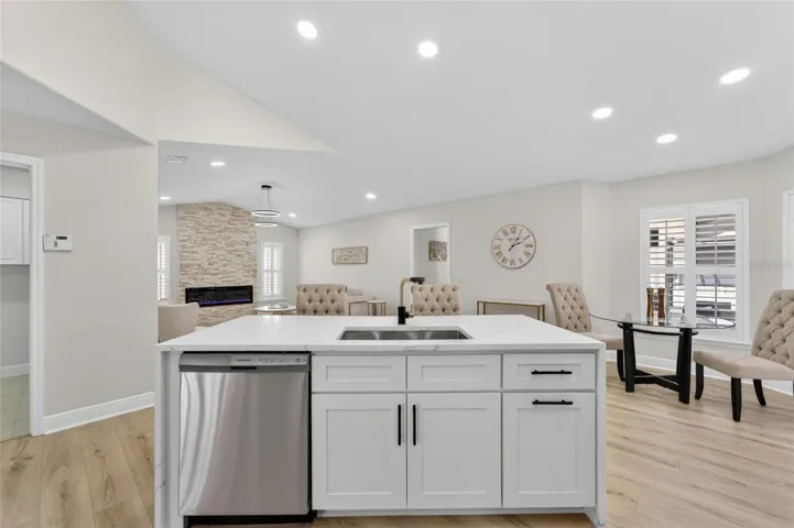 Lots of gold accents throught this home