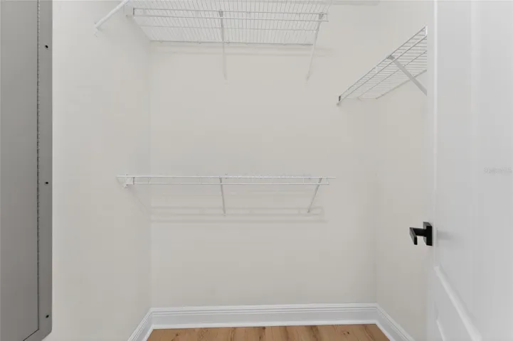 Second walk in closet with safe