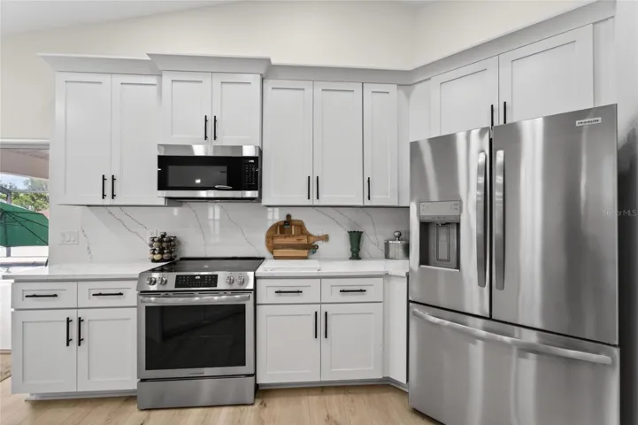 All New Stainless Steel Appliances