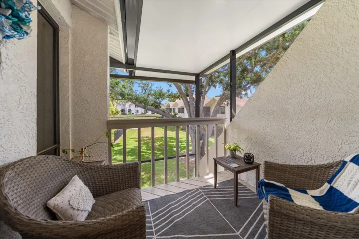 Primary suite private balcony