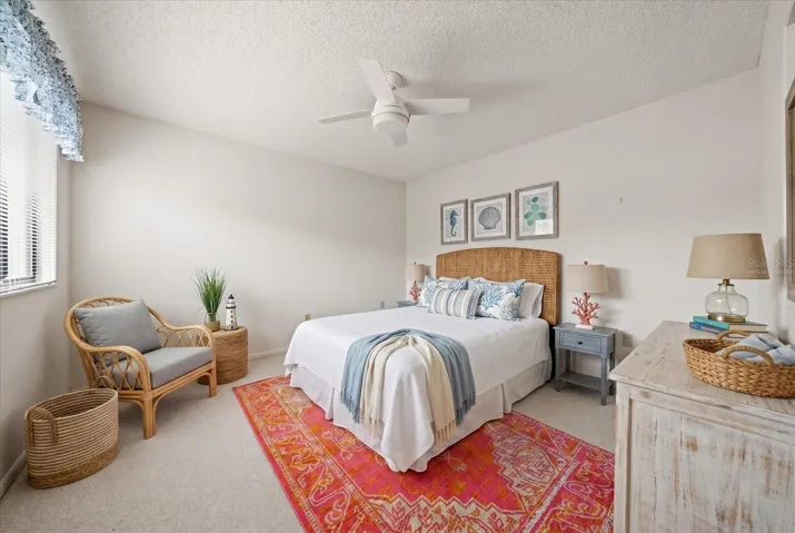 Guest bedroom Virtually staged
