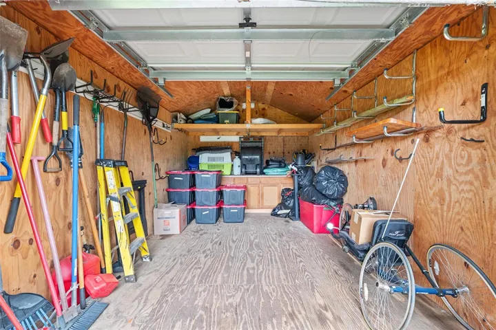 Storage Shed with Loft