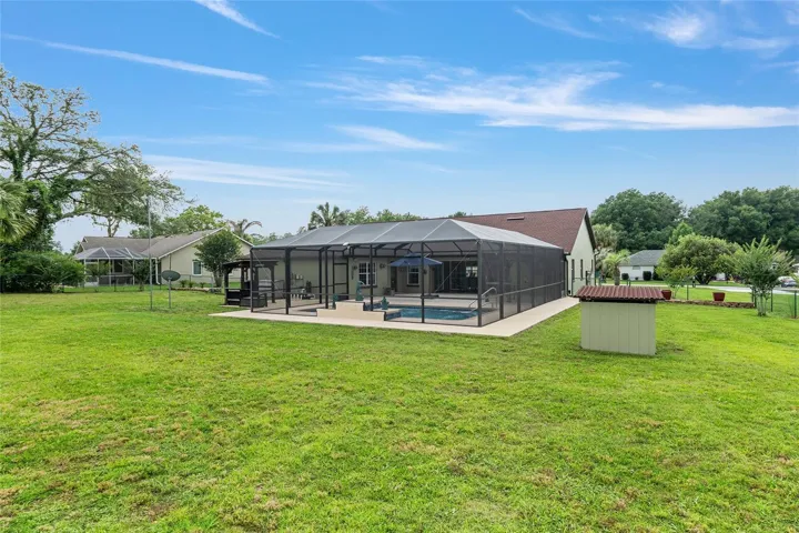 View of Back of Pool/Home