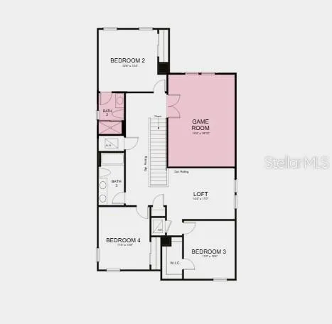 Additional Highlights Include: a pocket glass sliding door in the great room, a gourmet kitchen, 8' interior doors throughout the home, laundry room pre-plumbed for a sink, impact windows throughout the home, a game room added upstairs, and a shower in bathroom 2.