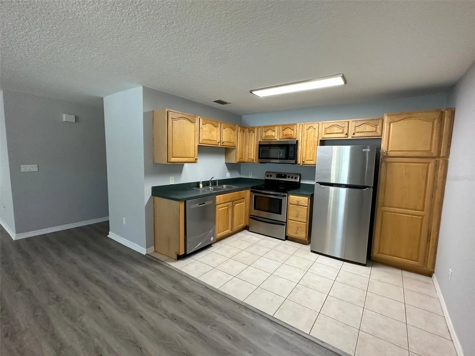 Open living dining