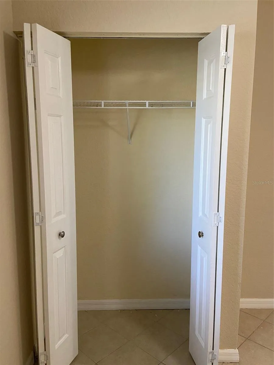 Nice closet space