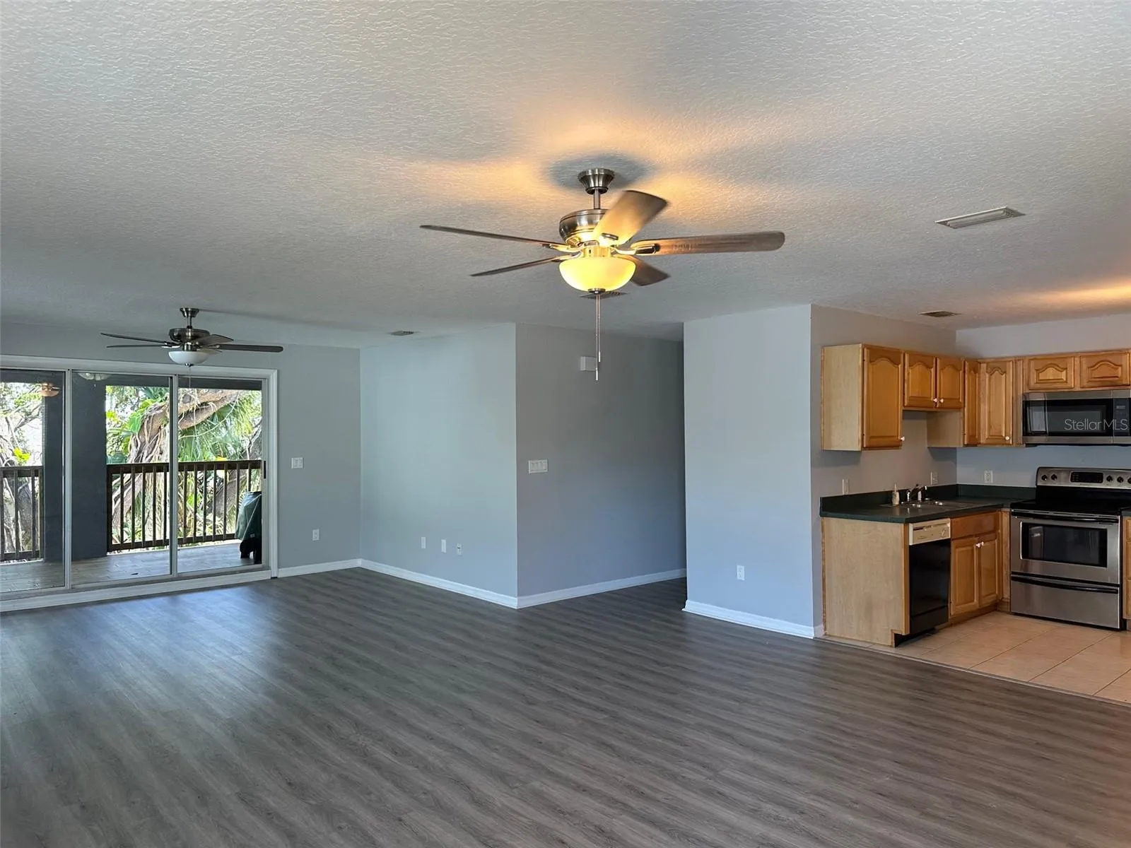 Open light floor plan