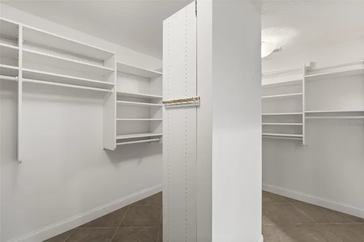 Primary walk around closet