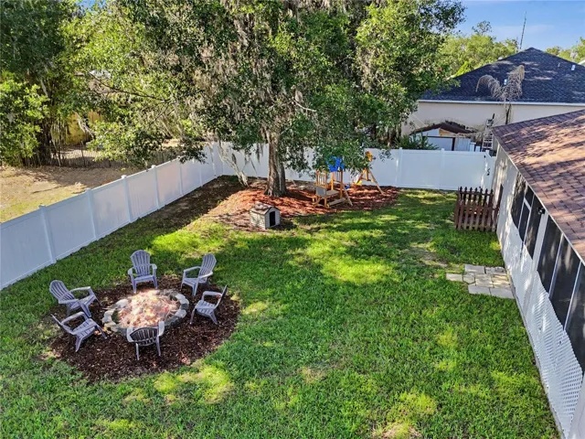 Fenced Backyard