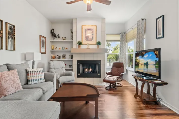 Family Room w/Fireplace