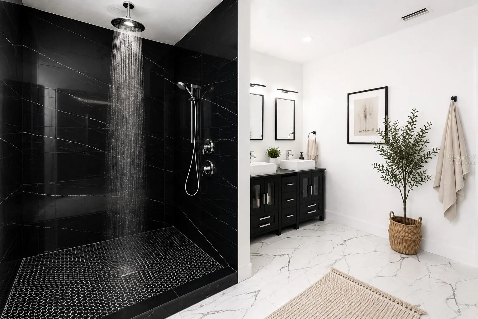 irtually StagedPrimary Spa- Inspired Shower