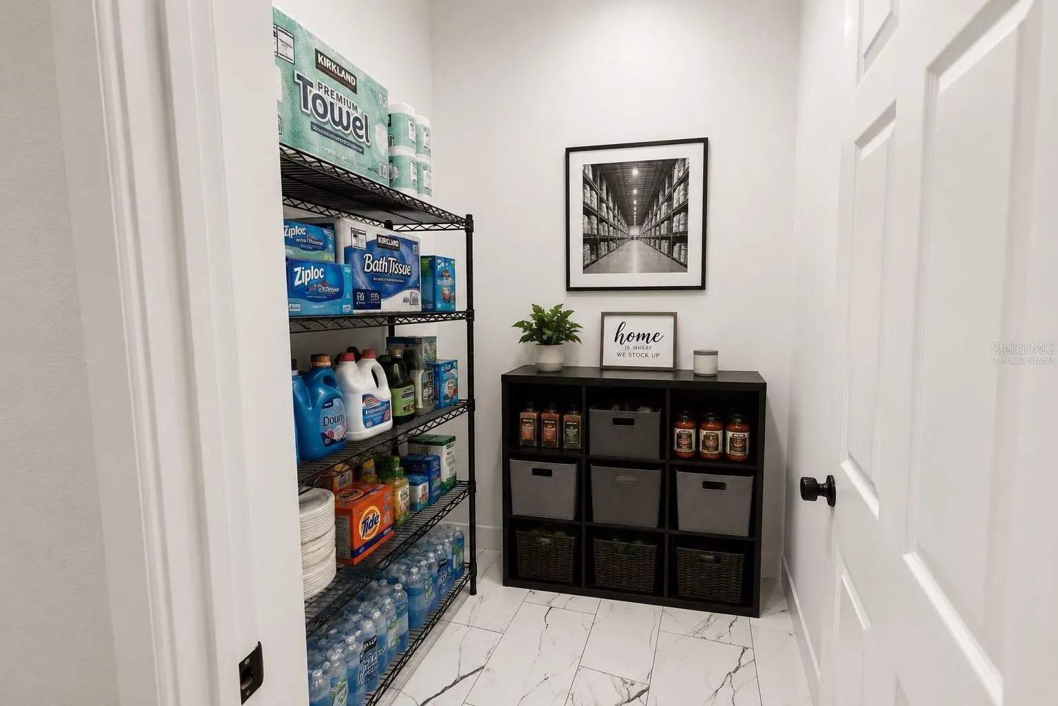 Storage/ Costco RoomVirtually Staged