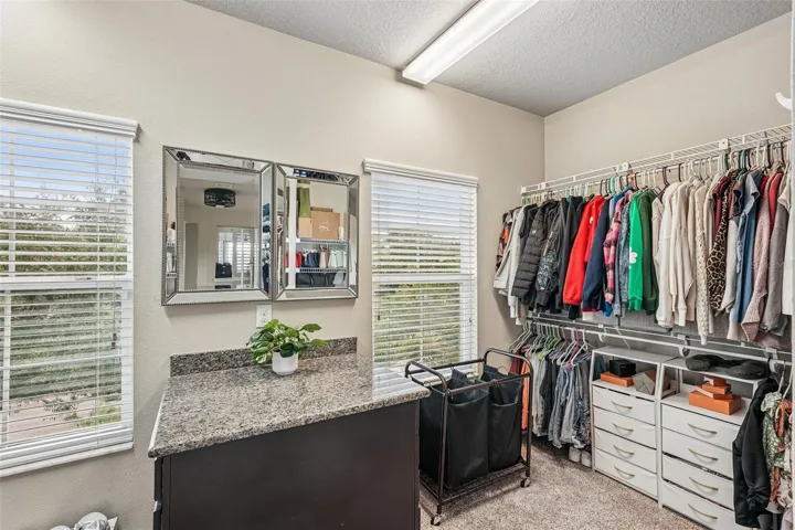 Primary closet