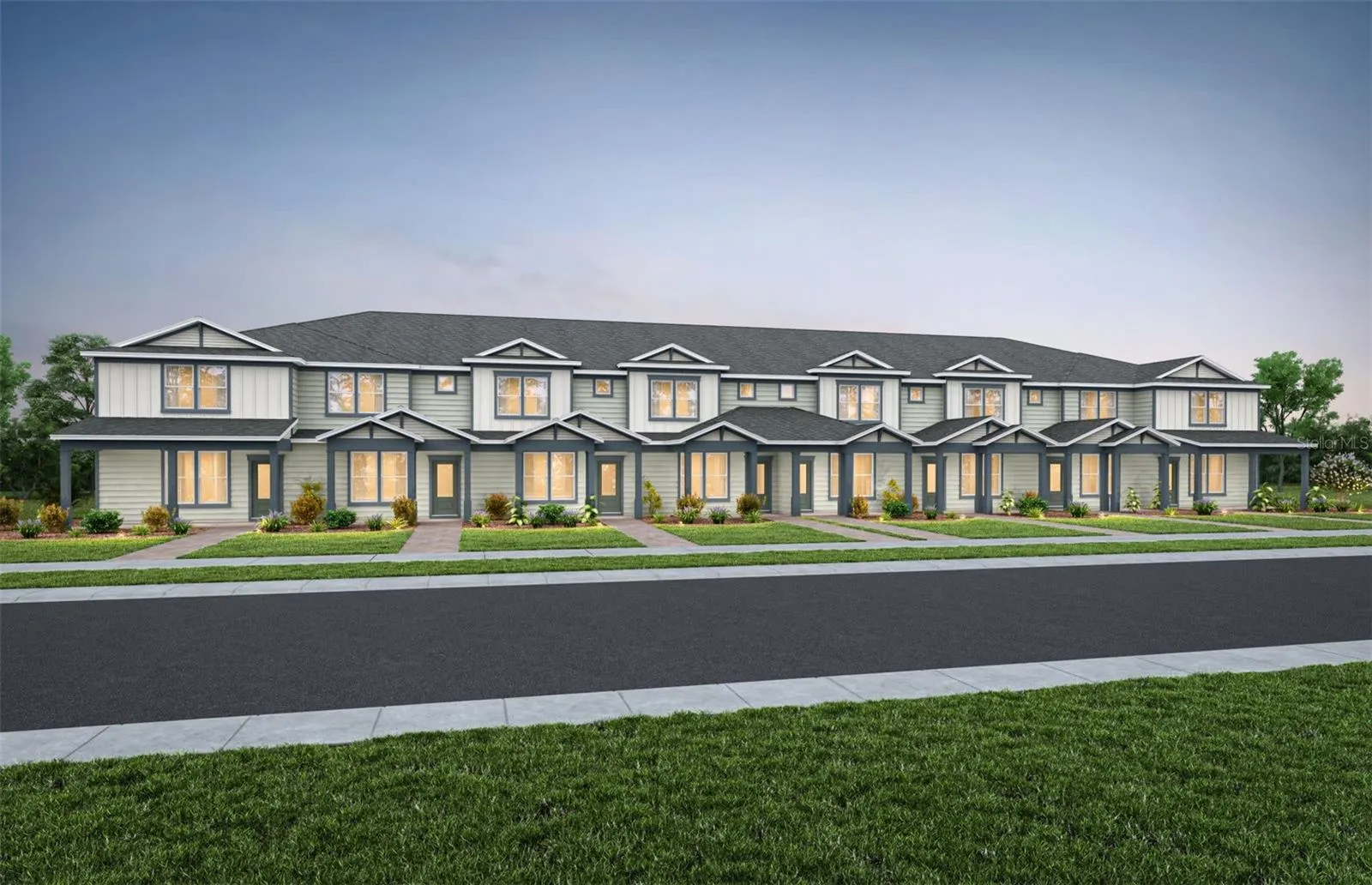 Exterior Design. Artistic rendering for this new construction home. Pictures are for illustrative purposes only. Elevations, colors and options may vary.