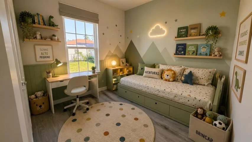 2th Bedroom Rendering