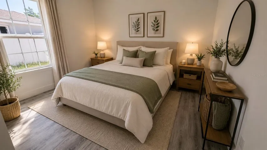 3th Bedroom Rendering