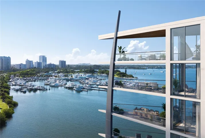 Rendering East Balconies