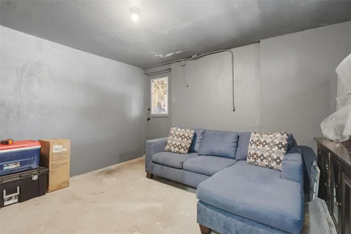 enclosed carport storage/laundy