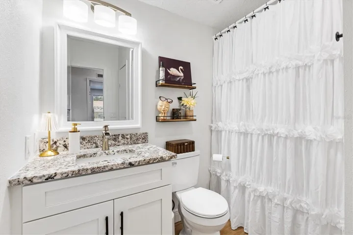 Guest bath Shower/tub