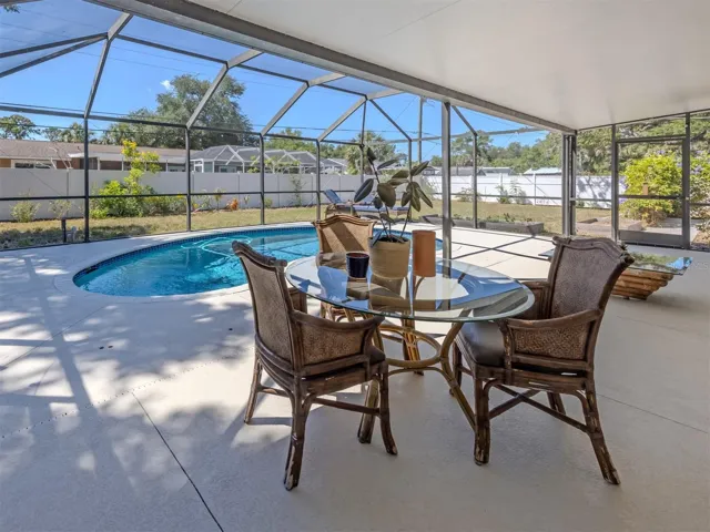 Sitting area on the lanai