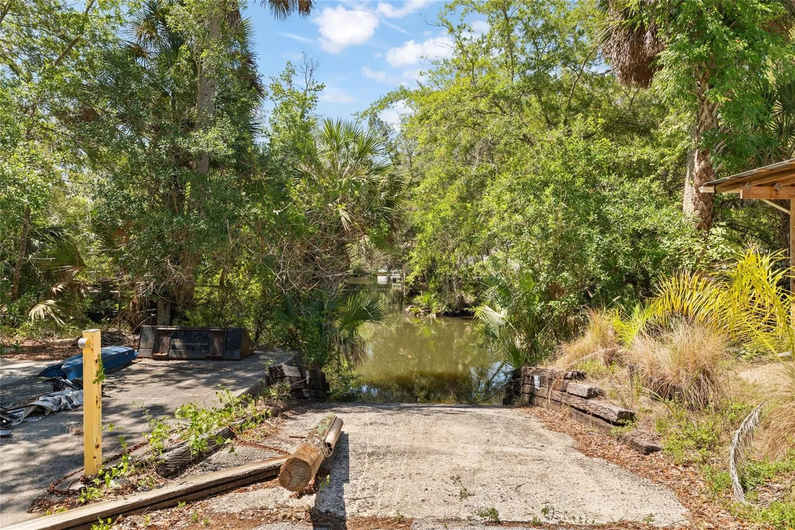 Boat Ramp to River
