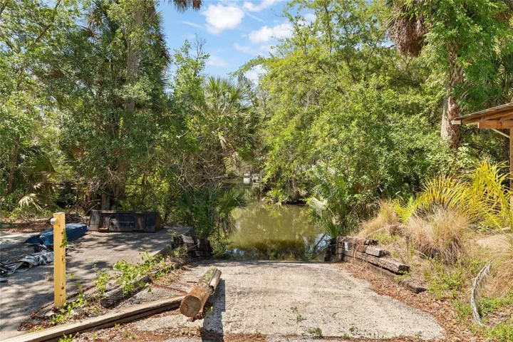 Boat Ramp to River
