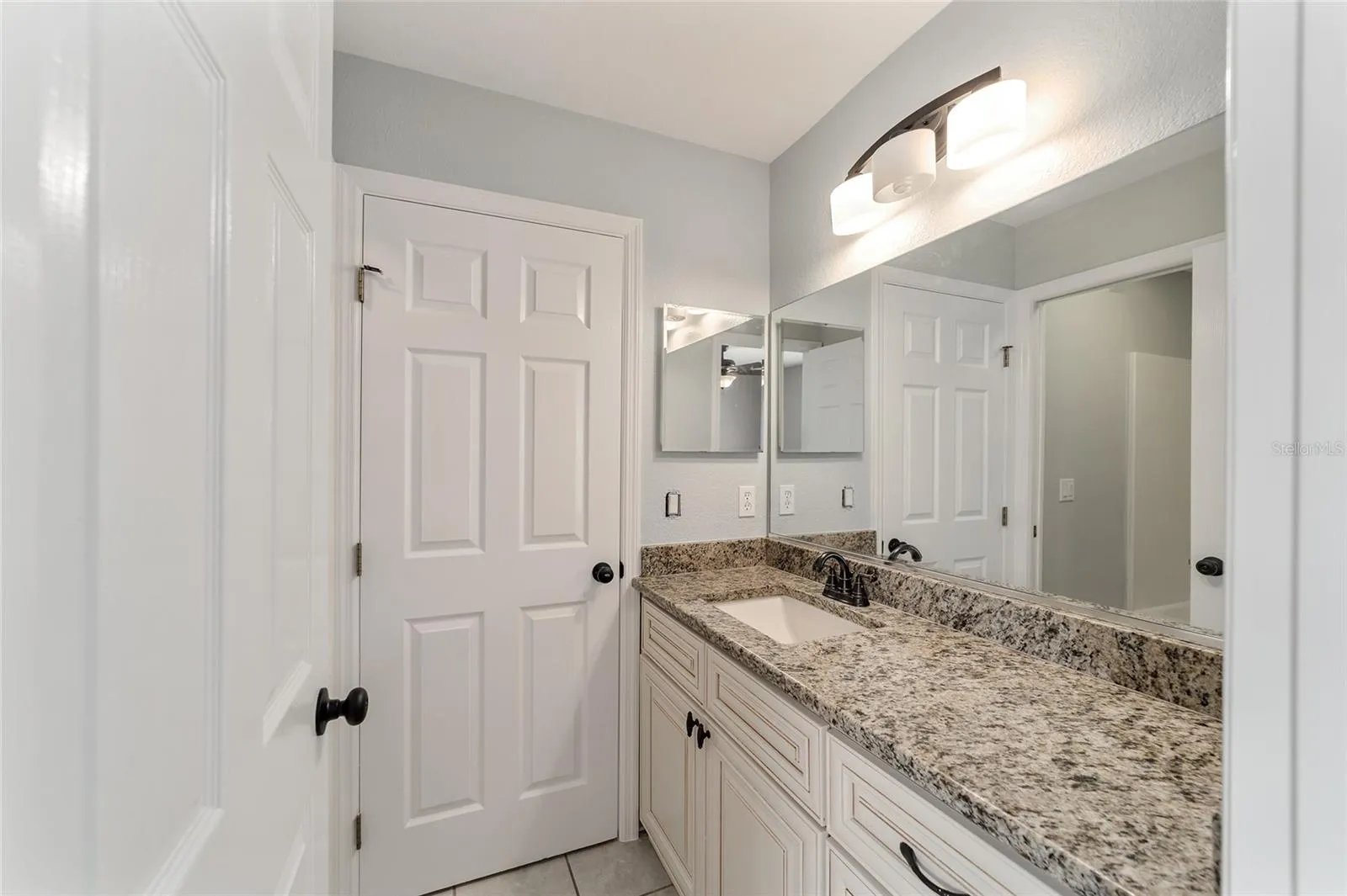 Jack-and-Jill Bathroom between bedrooms 1 and 2