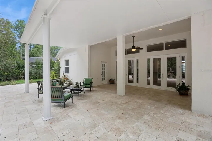 Private Covered Patio