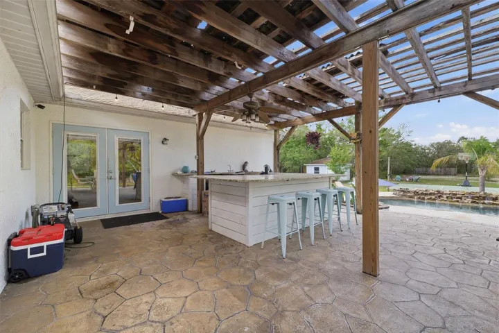 Rear Covered Porch