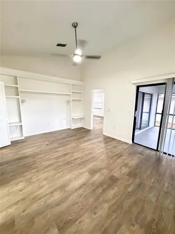 Master Bedroom opens up to the covered porch