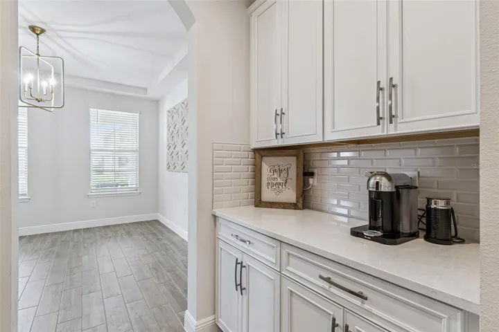 Butlers Pantry / Coffee Station