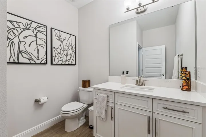 Downstairs Powder Room