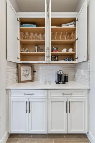 Butler's Pantry / Coffee Station across from Walk in Pantry