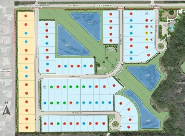 Tiburon Site Map